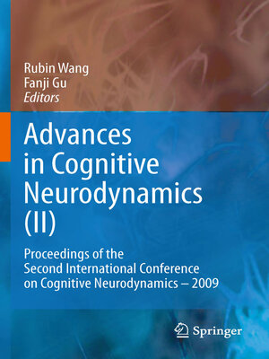 cover image of Advances in Cognitive Neurodynamics (II)